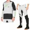 100% R-Core X Vapor Black Motocross Kit Combo -Motorcycle clothing rcorxkcvb jpg