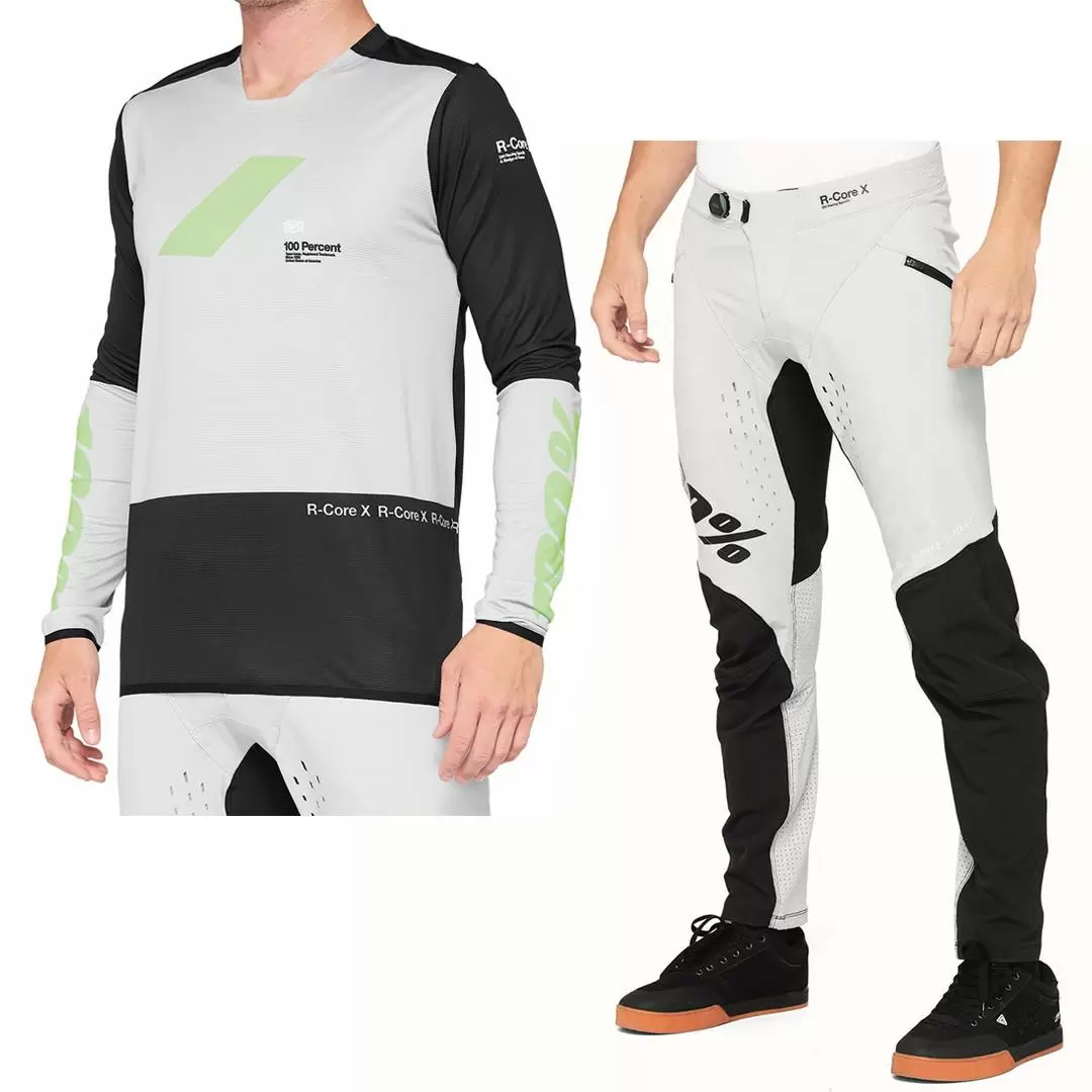 100% R-Core X Vapor Black Motocross Kit Combo 3 100% R-Core X Vapor Black Motocross Kit Combo