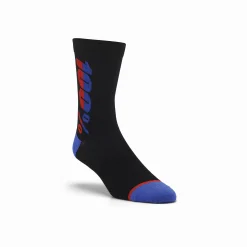 100% RHYTHM Merino Wool Performance Socks -Motorcycle clothing rhythm black jpg