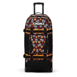 Ogio Rig 9800 Wheeled Gear Bag - Sugar Skulls -Motorcycle clothing rig 9800 sugar skulls 02 jpg