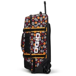 Ogio Rig 9800 Wheeled Gear Bag - Sugar Skulls -Motorcycle clothing rig 9800 sugar skulls 04 jpg