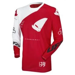 UFO Frequency Motocross Jersey - Slim Neon Red White -Motorcycle clothing screenshot 2021 02 22 at 10.35.56 3