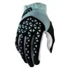 100% Airmatic Sky Blue Black Motocross Gloves