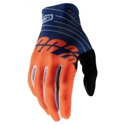 100% Celium Navy Orange Motocross Gloves -Motorcycle clothing screenshot 2021 03 10 at 10.34.07 3