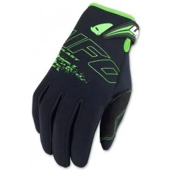 UFO Neoprene Black Fluo Green Motocross Gloves -Motorcycle clothing screenshot 2021 03 10 at 12.54.55 2