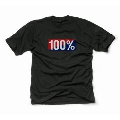 100% Classic Old School T-Shirt - Black