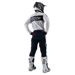Troy Lee Designs SE Pro Air Vox White Motocross Kit Combo -Motorcycle clothing sepakcvw 06 jpg