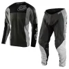 Troy Lee Designs SE Pro Quattro Grey Black Motocross Kit Combo -Motorcycle clothing sepkcqgb 01 jpg