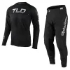 Troy Lee Designs SE Ultra Grime Black Charcoal Motocross Kit Combo