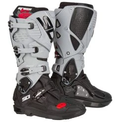 Sidi Crossfire 3 SRS Off-Road MX Boots - Black Ash 41 Sidi Crossfire 3 SRS Off-Road MX Boots - Black Ash -Motorcycle clothing sid c3s bkas 1 36