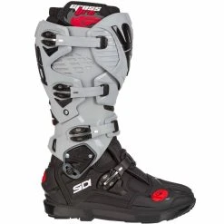 Sidi Crossfire 3 SRS Off-Road MX Boots - Black Ash 25 Sidi Crossfire 3 SRS Off-Road MX Boots - Black Ash -Motorcycle clothing sid c3s bkas 2 33