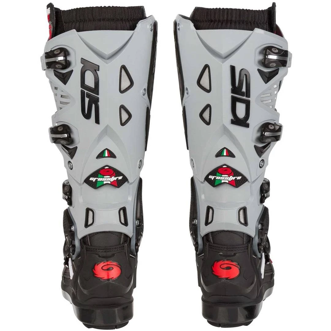 Sidi Crossfire 3 SRS Off-Road MX Boots - Black Ash 5 Sidi Crossfire 3 SRS Off-Road MX Boots - Black Ash - Image 3