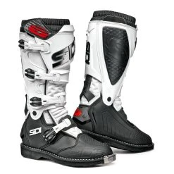 Sidi X-Power Motocross Boots - Black White
