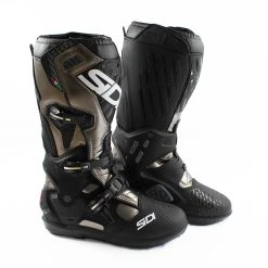 Sidi Atojo SRS Lead Grey Black Motocross Boots -Motorcycle clothing sidi 01 44