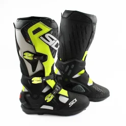 Sidi Atojo SRS White Black Yellow Fluo Motocross Boots -Motorcycle clothing sidi 01 49 jpg