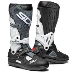 Motorcycle clothing -Motorcycle clothing sidi atojo srs white black grey mx boots 28