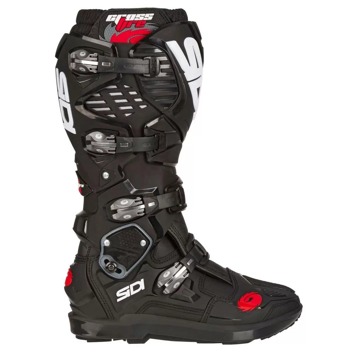 Sidi Crossfire 3 SRS Off-Road MX Boots - Grey Red Black 11 Sidi Crossfire 3 SRS Off-Road MX Boots - Grey Red Black - Image 9
