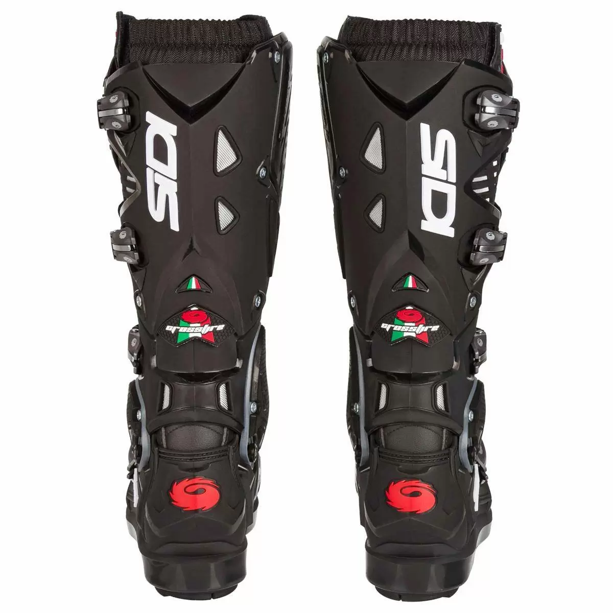 Sidi Crossfire 3 SRS Off-Road MX Boots - Grey Red Black 8 Sidi Crossfire 3 SRS Off-Road MX Boots - Grey Red Black - Image 6