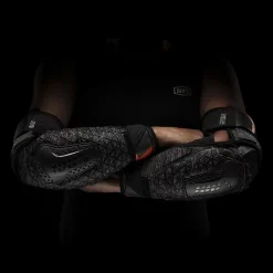 100% Surpass Grey Heather Black Elbow Guard 19 100% Surpass Grey Heather Black Elbow Guard -Motorcycle clothing surpass elbow beauty sp19 024 jpg