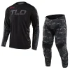 Troy Lee Designs Scout GP Recon Motocross Kit Combo - Camo Black Grey