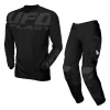 UFO Maiyun Black Jersey, Pant Combo Kit -Motorcycle clothing ufo combokit mx23 maiyun black jpg