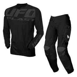UFO Maiyun Black Jersey, Pant Combo Kit
