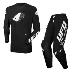 UFO MX23 Radial Motocross Kit Combo Black -Motorcycle clothing ufo combokit mx23 radial black jpg