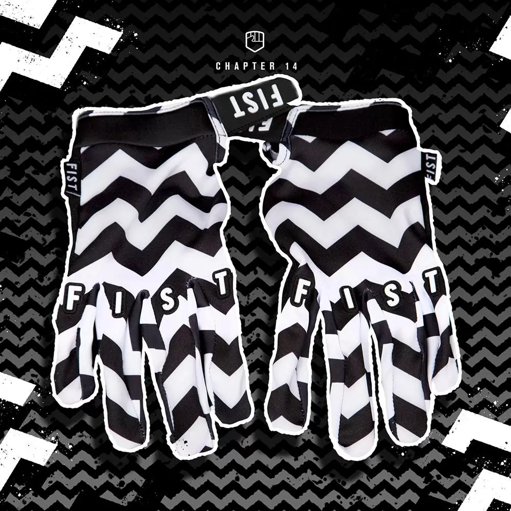 FIST Motocross Gloves - Blackzag 11 FIST Motocross Gloves - Blackzag - Image 9