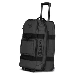 Ogio Layover Wheeled Travel Bag - Black Pindot -Motorcycle clothing uob6484 02 jpg