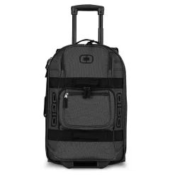 Ogio Layover Wheeled Travel Bag - Black Pindot -Motorcycle clothing uob6484 03 jpg